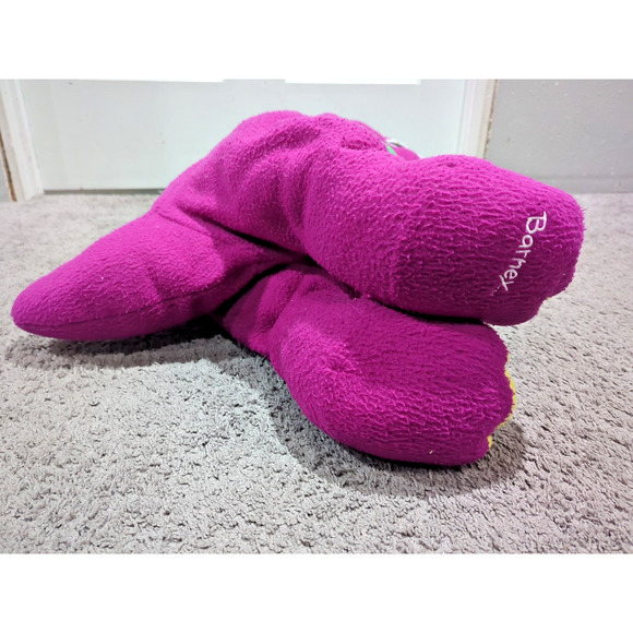 Rare Vintage Pillow Buddies Barney Plush Pillow Stuffed Toy Htf Crown Crafts - Picture 6 of 6